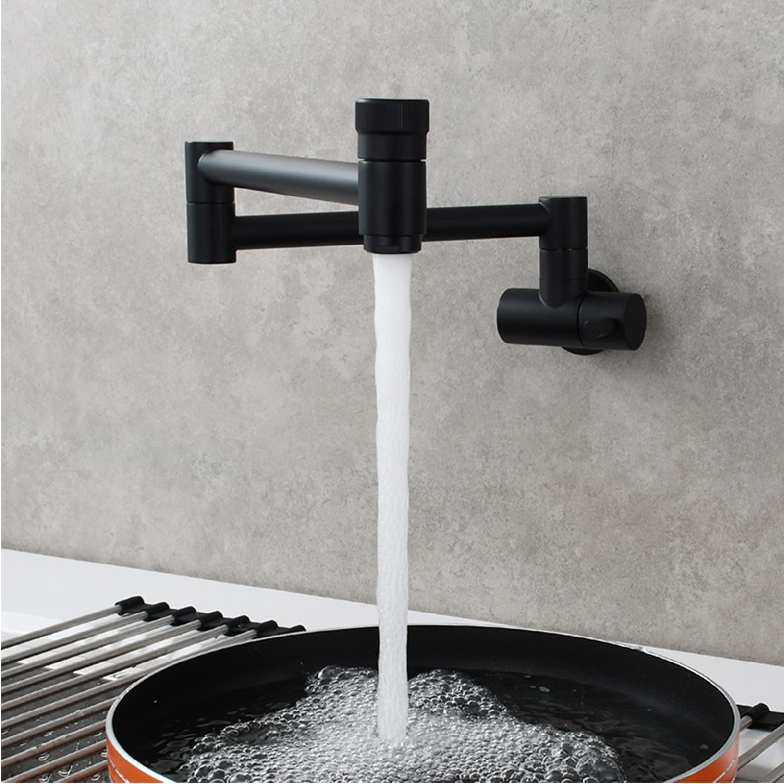 Grifo de llenado de ollas giratorio para eliminar el esfuerzo de cargar peso en la cocina