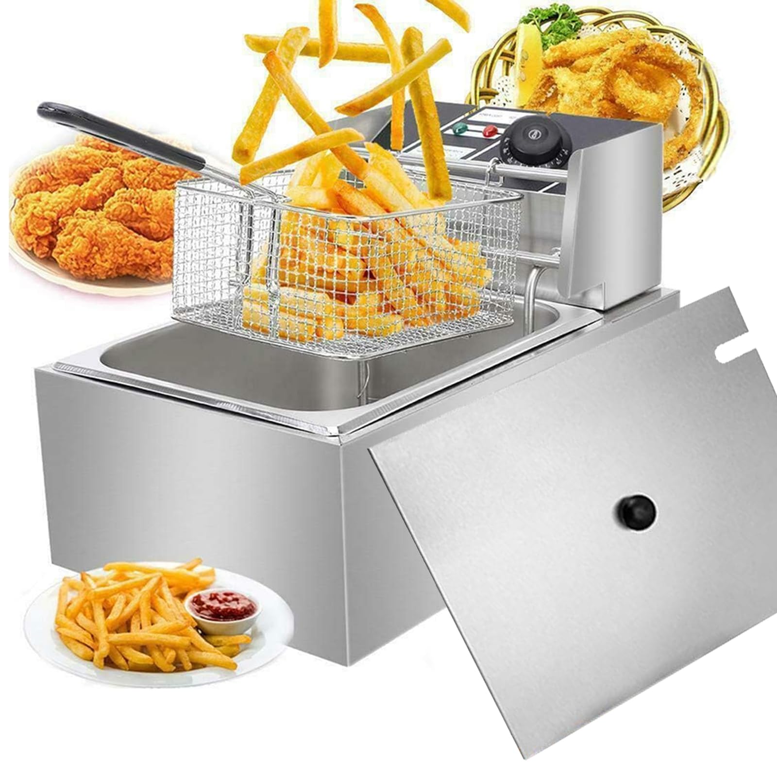 美品 ダイシン業務用卓上電気フライヤー 8L ミニフライヤーFL-DS8