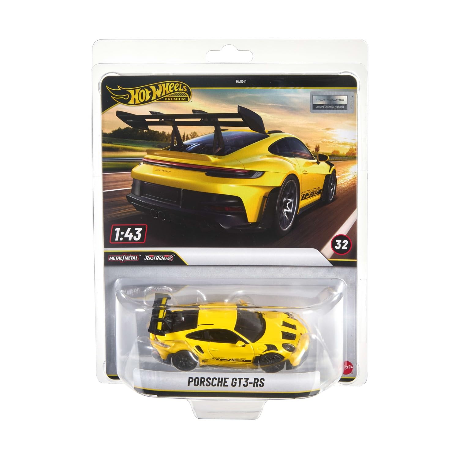 Hot Wheels Premium Cars 1:43 Porsche 911 GT3 RS
