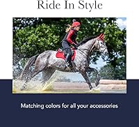 Vista 8 de LeMieux Almohadilla de sillín de uso general cuadrada - Almohadillas de sillín inglesas para caballos - Equipo y accesorios de equitación