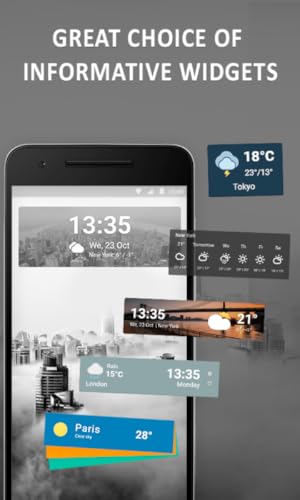 Weather App - Lazure: Forecast and Widget