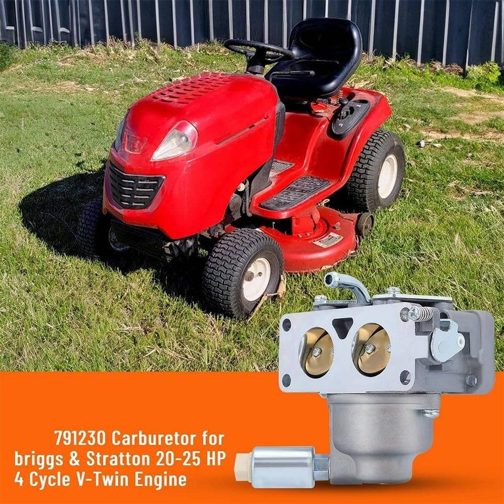 Kit de repuesto de carburador de cortacésped para una eficiencia óptima del motor, construcción de metal con mezcla de combustible y aire de precisión, fácil de instalar para jardín para