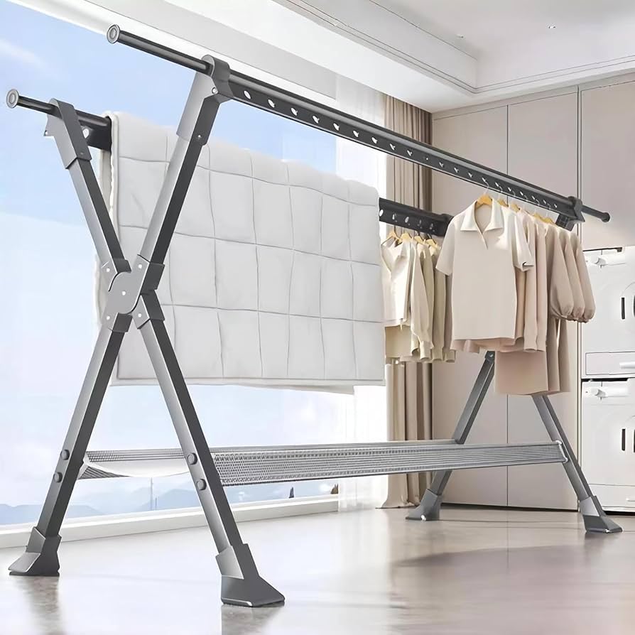 Amazon.co.jp: 物干し 布団干し 伸縮式 洗濯物干し 室内 干し