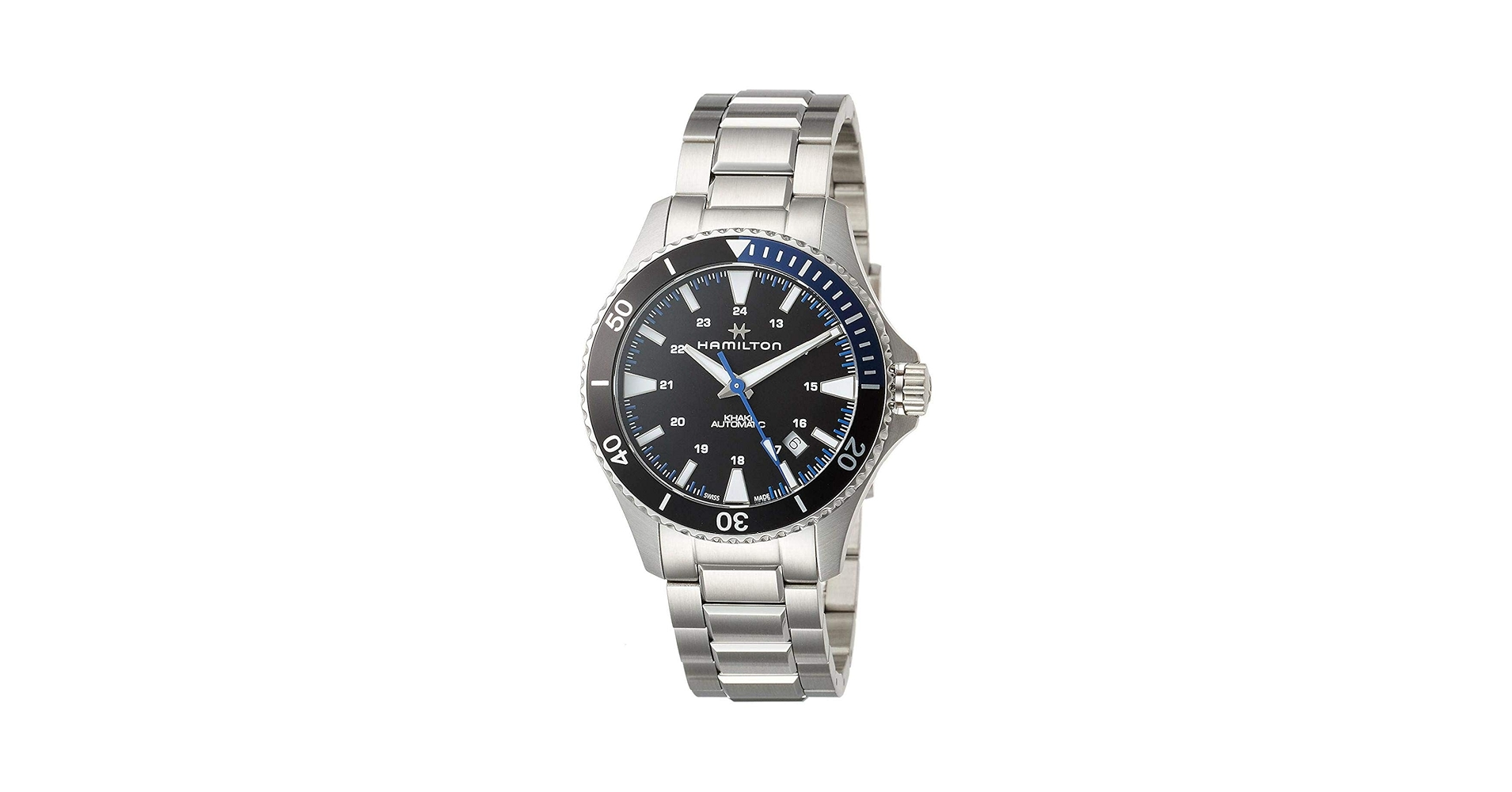 Amazon.com: Hamilton Watch Khaki Navy Scuba Auto | Swiss Made