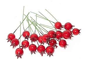The Petite Pomegranate: Lifelike Ornaments for Festive Cheer and Creative Delights