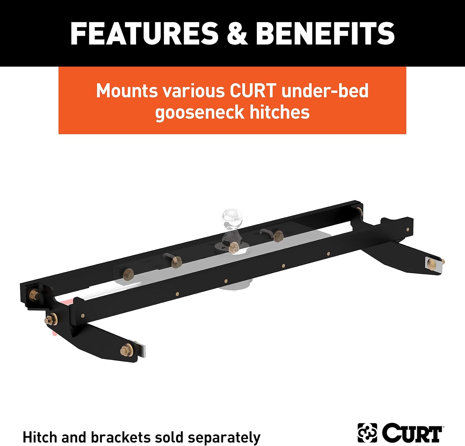 Curt Manufacturing 60604 Custom Gooseneck Install Kit