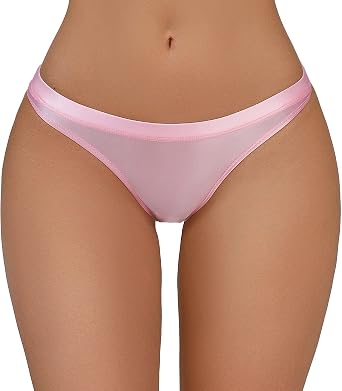 Seamless Underwear Women Pack No Show Thongs for Women Ladies Sexy Panties Underwear Breathable Comfortable