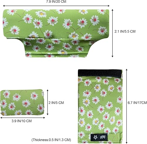 Miniatura 118 de Fundas de almohadilla para muletas para axilas y agarre de mano con mango universal para antebrazo, juegos de cojines acolchados accesorios