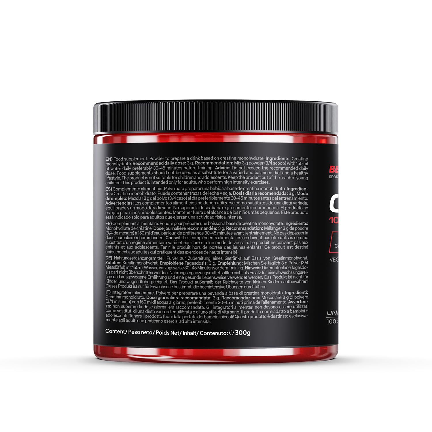 Beverly PACK WHEY PRO | Whey Protein Concentrate Premium + Creatina 300 g | 28 g Proteína por Toma | 58 Servicios Proteína | 100 Servicios Creatina (Butter biscuit)