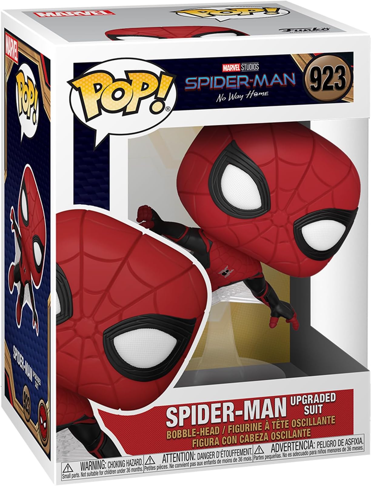 Pop! Marvel: Spider-Man: No Way Home - Spider-Man in Upgraded Suit, Multicolor