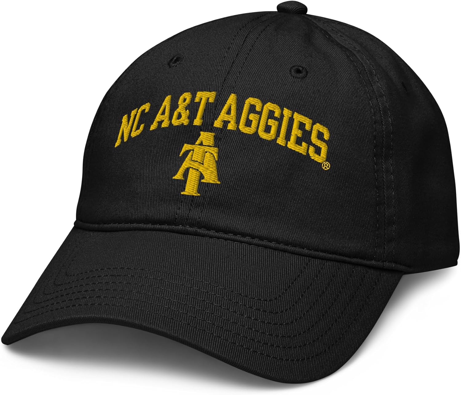 North Carolina A&T Aggies Arch Over Officially Licensed Adjustable Baseball Hat