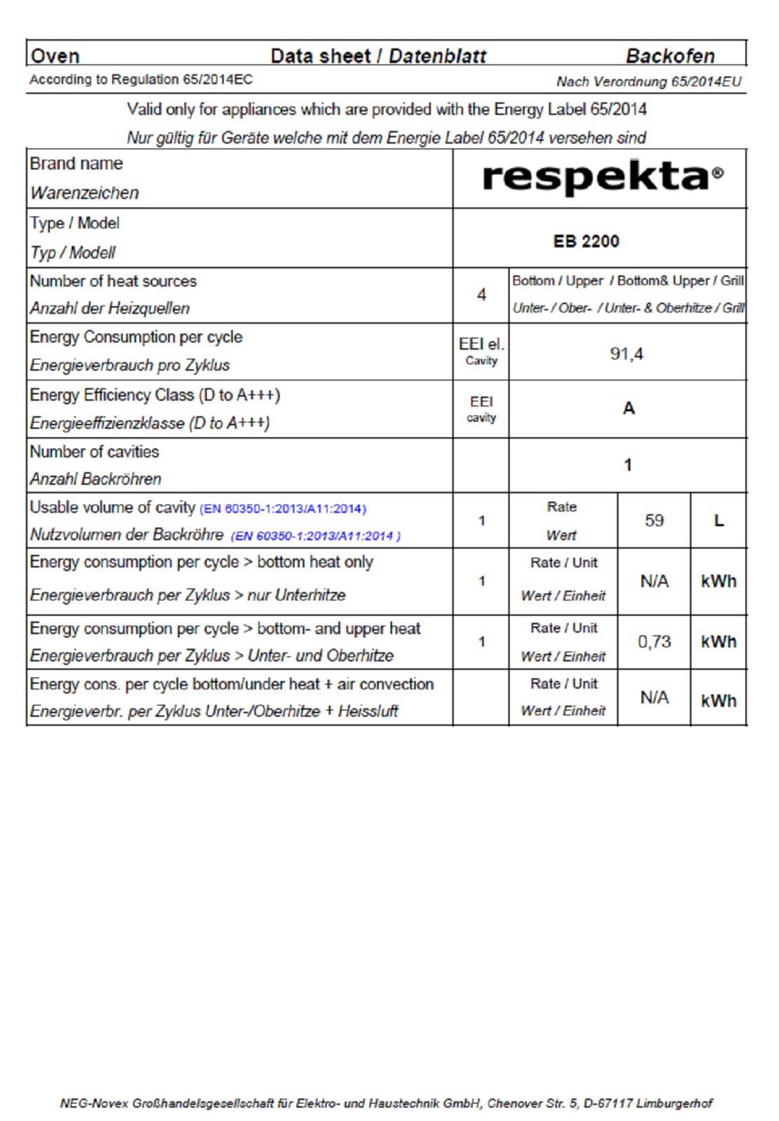 respekta Wildeiche Küchenzeile Hilde BEKB250EGC Weiß 250cm Breite mit Elektrogeräten