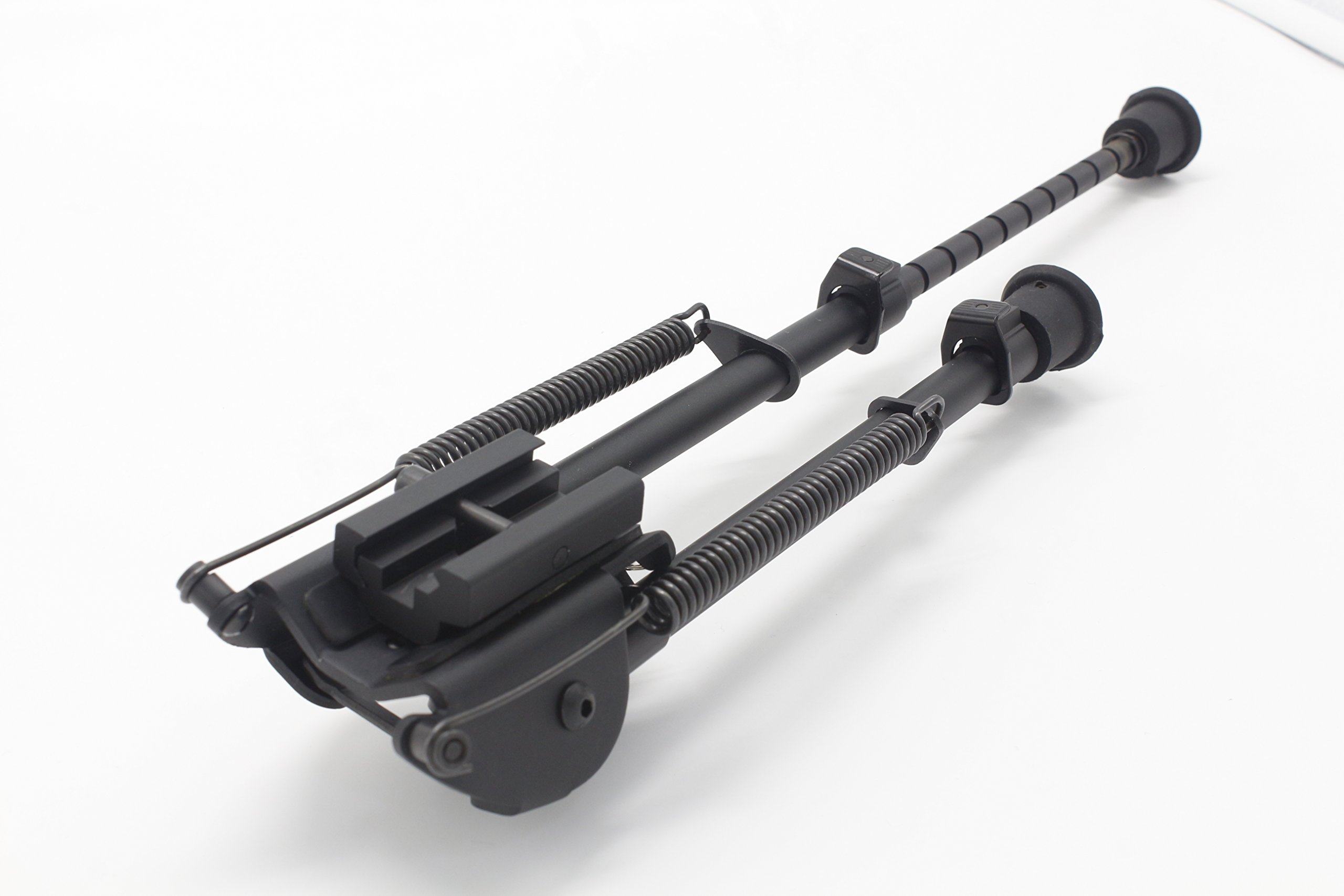 ACTIVE-8 - Bipod per cani da 6 pollici a 9 pollici / 9 pollici a 13 pollici, regolabile in nero, bipod tattico super resistente, con adattatore per rail Mount