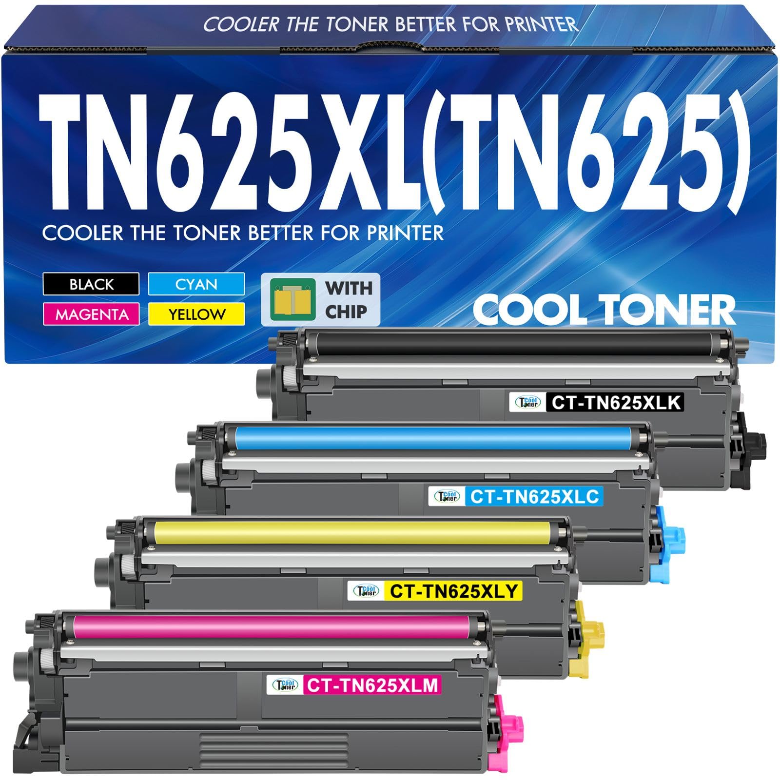 TN625XL TN625 MFC-L8970CDW Tonerkartusche Kompatibel für Brother TN625 XL | TN-625XL TN-625 TN625XLK für MFC-L8970CDW MFC-L8730CDW HL-L8430CDW HL-L8570CDW DCP-L8630CDW MFC-EX570 Serie Druckertinte