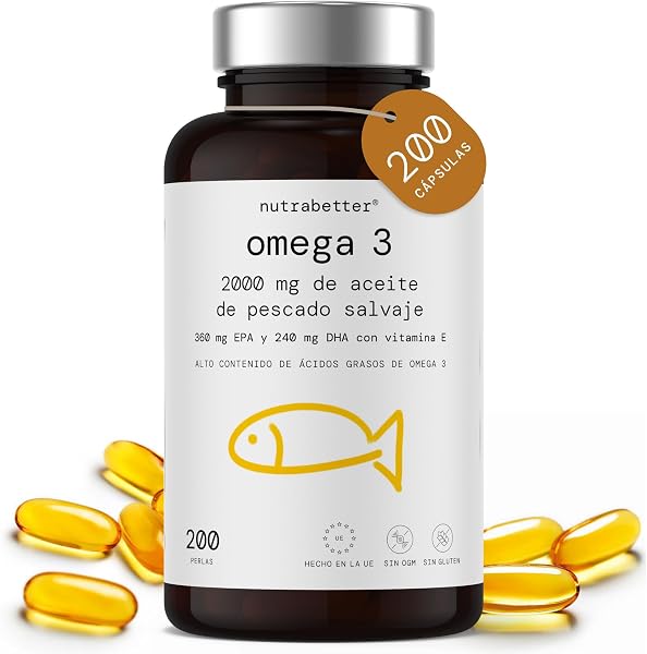 nutrabetter Omega 3 2000mg Capsules 200 Count