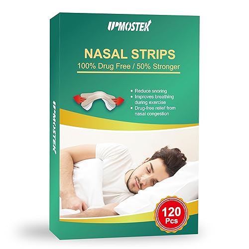 Nasal Strips for Snoring, 120 Count Extra Strength Nose Strips