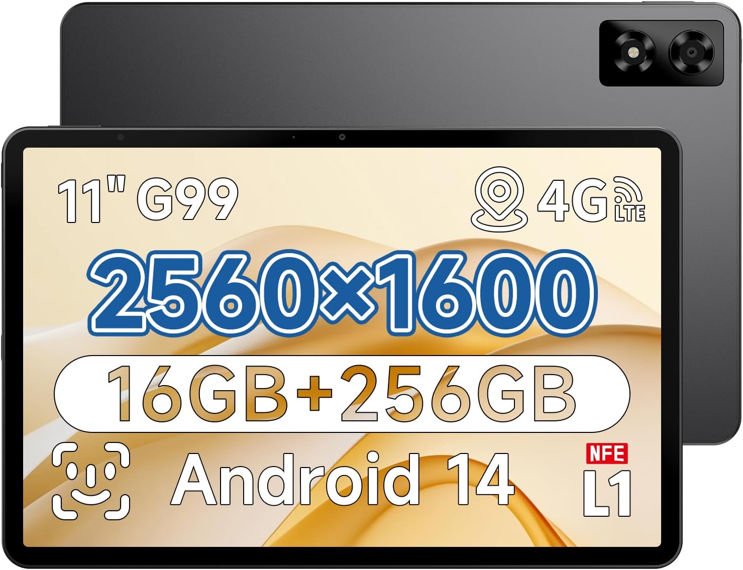 DOOGEE T40 Tablet 11 Pollici 2.5K - 20GB RAM + 512GB ROM, Android 14, Tastiera Bluetooth, Mouse E Penna Inclusi - 8580mAh, 4G LTE