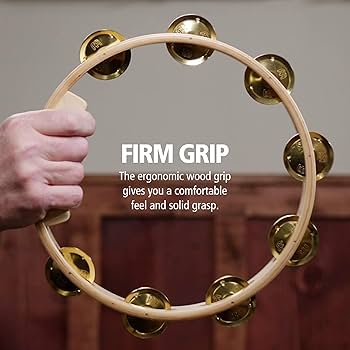 Amazon.com: Meinl Percussion Artisan Edition Tambourine with