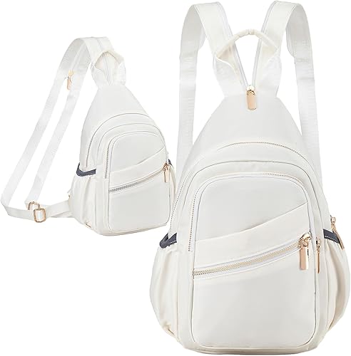 Pequeña bolsa cruzada para mujer, mini mochila convertible, bolsa de pecho para senderismo