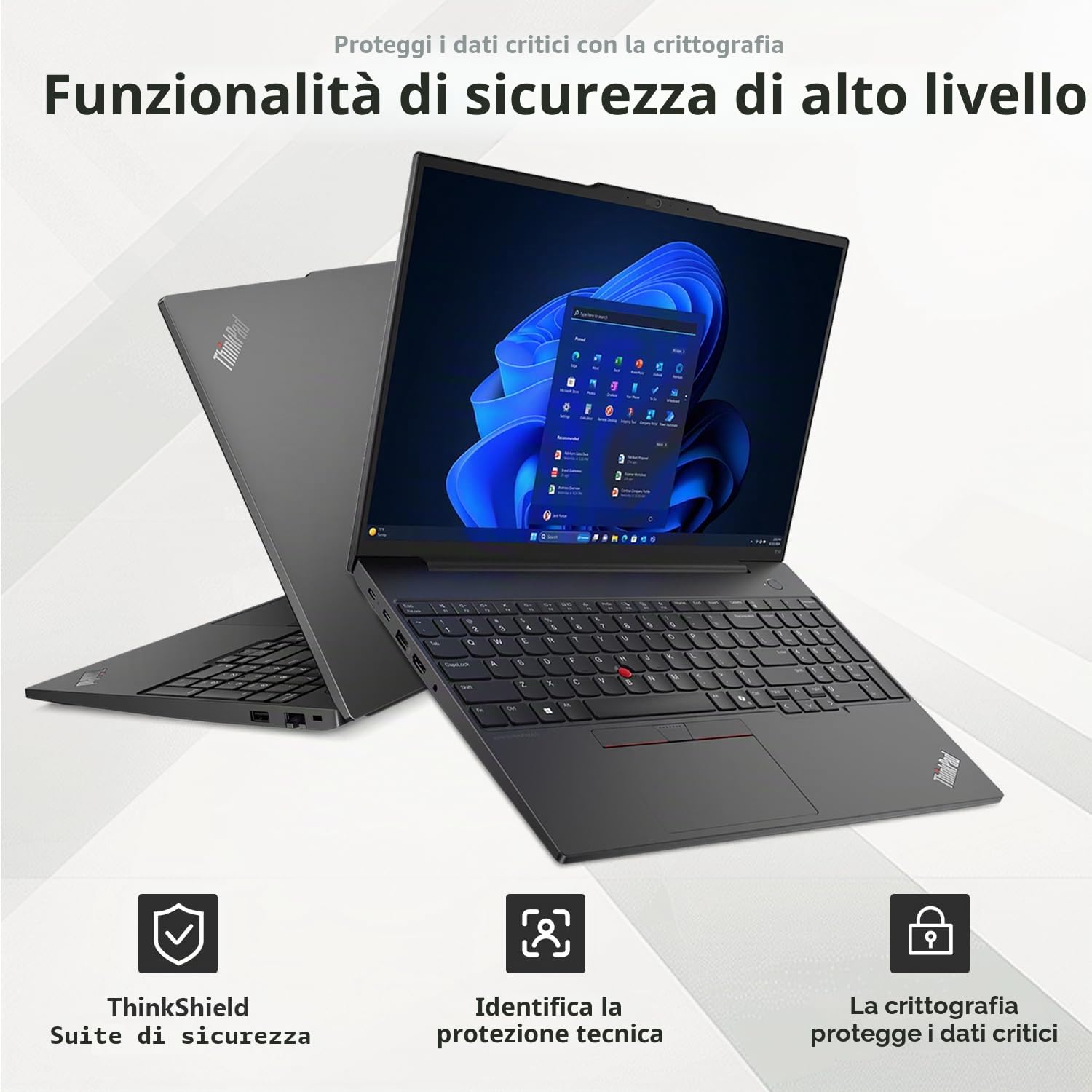 Lenovo Notebook aziendale ThinkPad E16 Gen 2, display FHD+ da 16", AMD Ryzen 7 7735HS, RAM DDR5 da 32 GB, SSD da 1 TB, impronte digitali, retroilluminato, Wi-Fi 6, Windows 11 Pro, bundle con hub USB-C