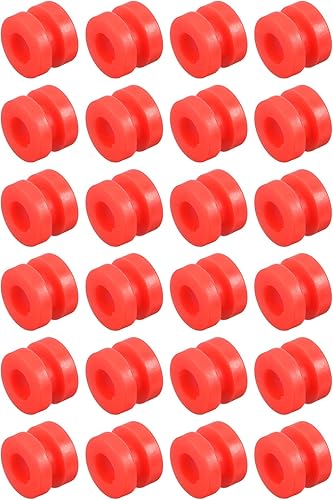 MECCANIXITY Bolas de goma antivibración RC para control remoto F4 F7 controlador de vuelo M3x4.0.236 in bolas de absorción de impactos (rojo),