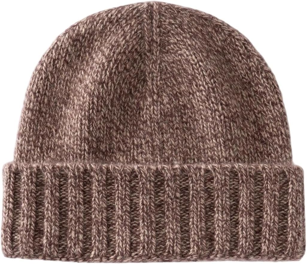 Unisex Knitted Hats Outdoor Solid Cashmere Beanie Thickened Soft Warm Casual Caps