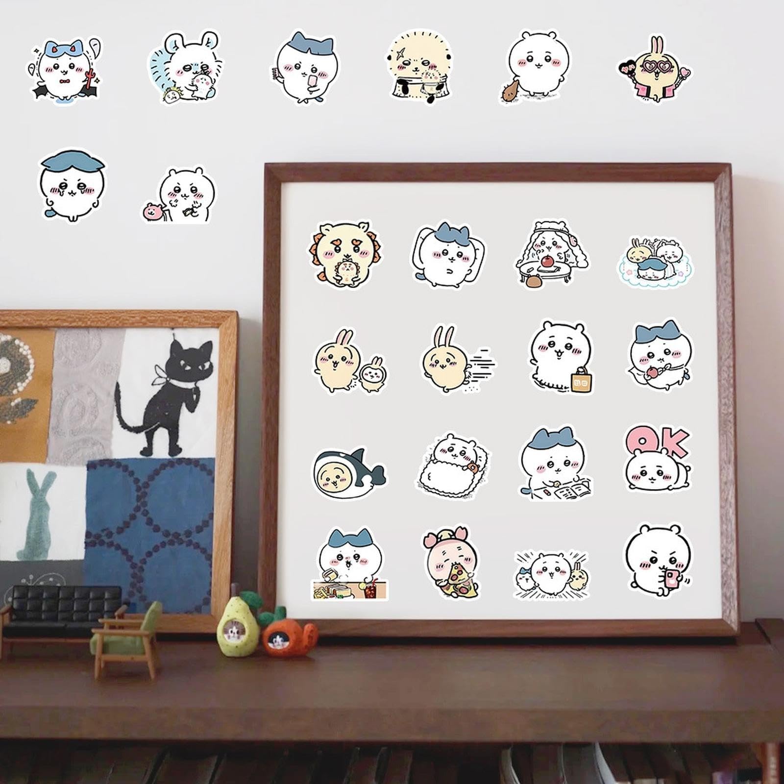 Amazon.com: 60pcs Japanese Cartoon Chikawa Stickers for Kids