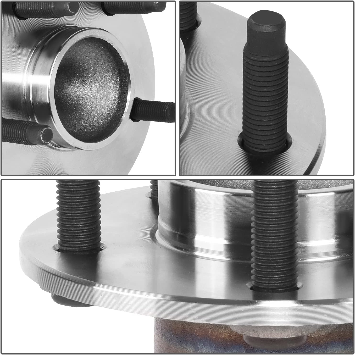 DNA MOTORING OEM-WHA-0170 Rear Wheel Bearing Hub Assembly w/Speed Sensor Compatible with 05-10 Cobalt / 04-12 Malibu / 07-09 G5 / 05-10 G6 / 07-09 Aura