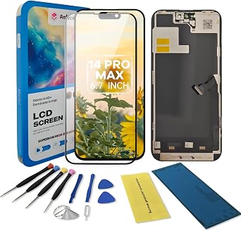for iPhone 14 Pro Max Screen Replacement Kit 6.7" FHD LCD Display Assembly