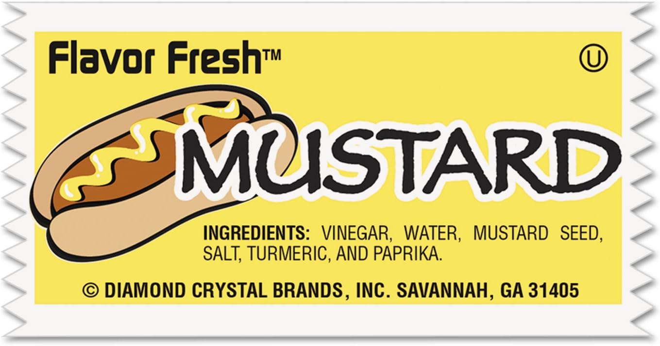 MKL72010 - Flavor Fresh Mustard Packets