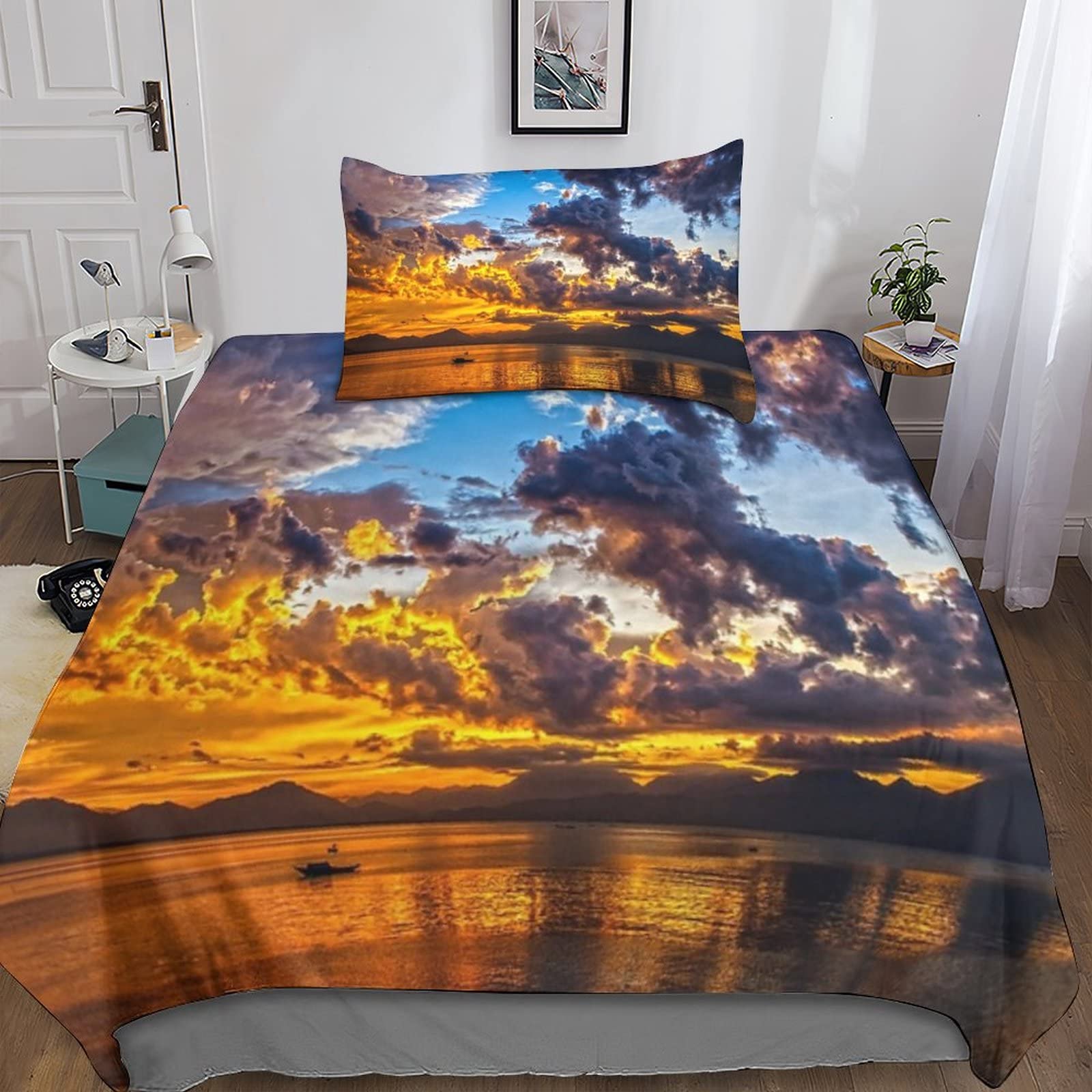 Couette motif 3D scenic pour lit enfant : créez une chambre moderne et cocooning
