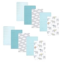 Vista 82 de Hudson Baby - Paños unisex de franela de algodón para bebé, bosque, talla única