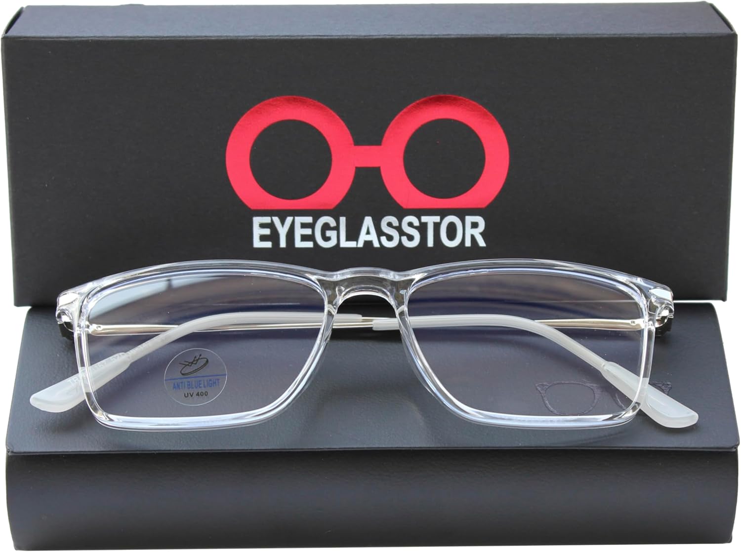 TR90 Blue Light Blocking Glasses for Men & Women | Premium Flexible & Ultra-Light Frame | Computer Glasses with UV Protection | Anti Eyestrain, Gaming & Reading | Clear Frame - Image 7