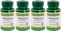 Vista 1 de Nature's Bounty Super Strength Melatonina 5 mg cápsulas blandas 90 ea (paquete de 4)