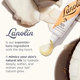 Lanolips 101 Ointment - Lanolin Lip Balm for Smooth, Hydrated & Healthy Lips - Multipurpose Lip Ointment with Lanolin Oil for Dry Lips, Cuticles & More - Coconutter (0.35 oz)