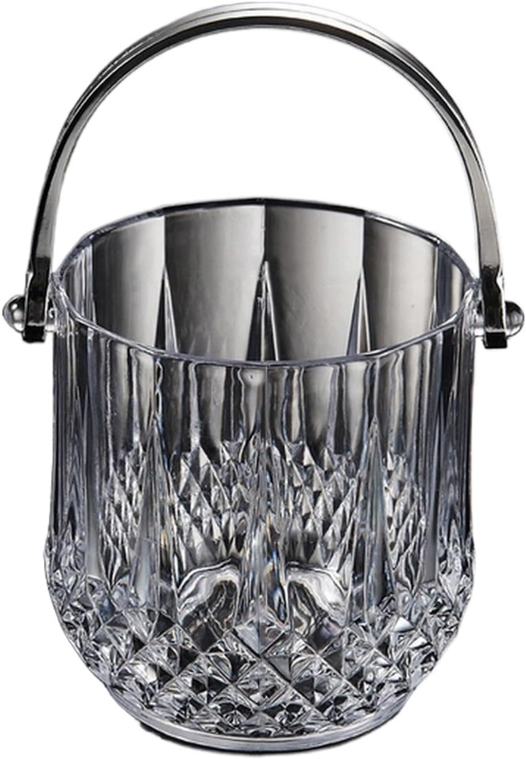 Ice Bucket Clear Ice Bucket Plastic Drink Bucket Water