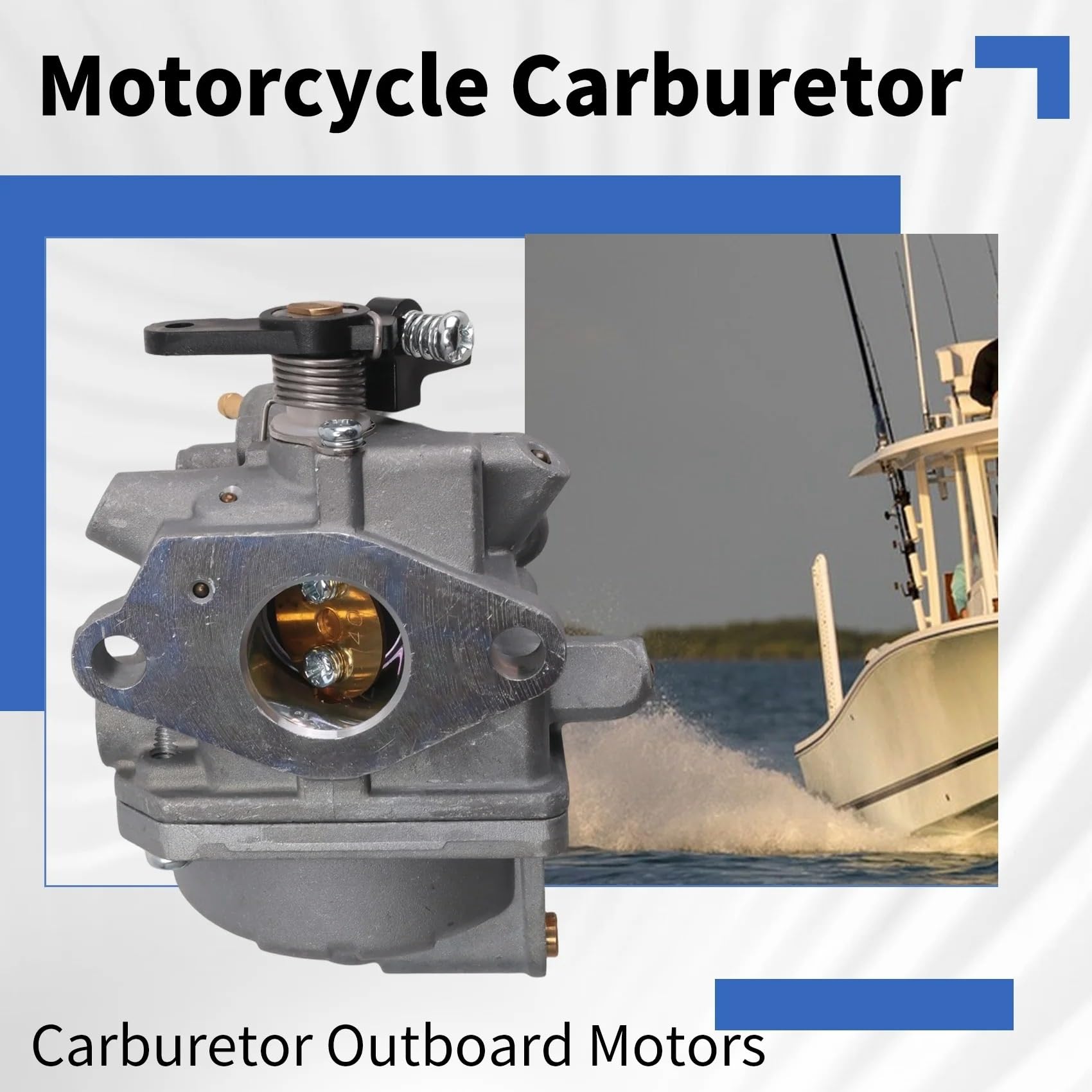 Carburador Carb 3R1032001 Carburatore Per Motori Fuoribordo Per Mercury Per Mariner 2 2.5 3.5 4 5 6 HP Per Tohatsu Per Nissan Per MFS 853720T25 803522T03 Motori Carburatore