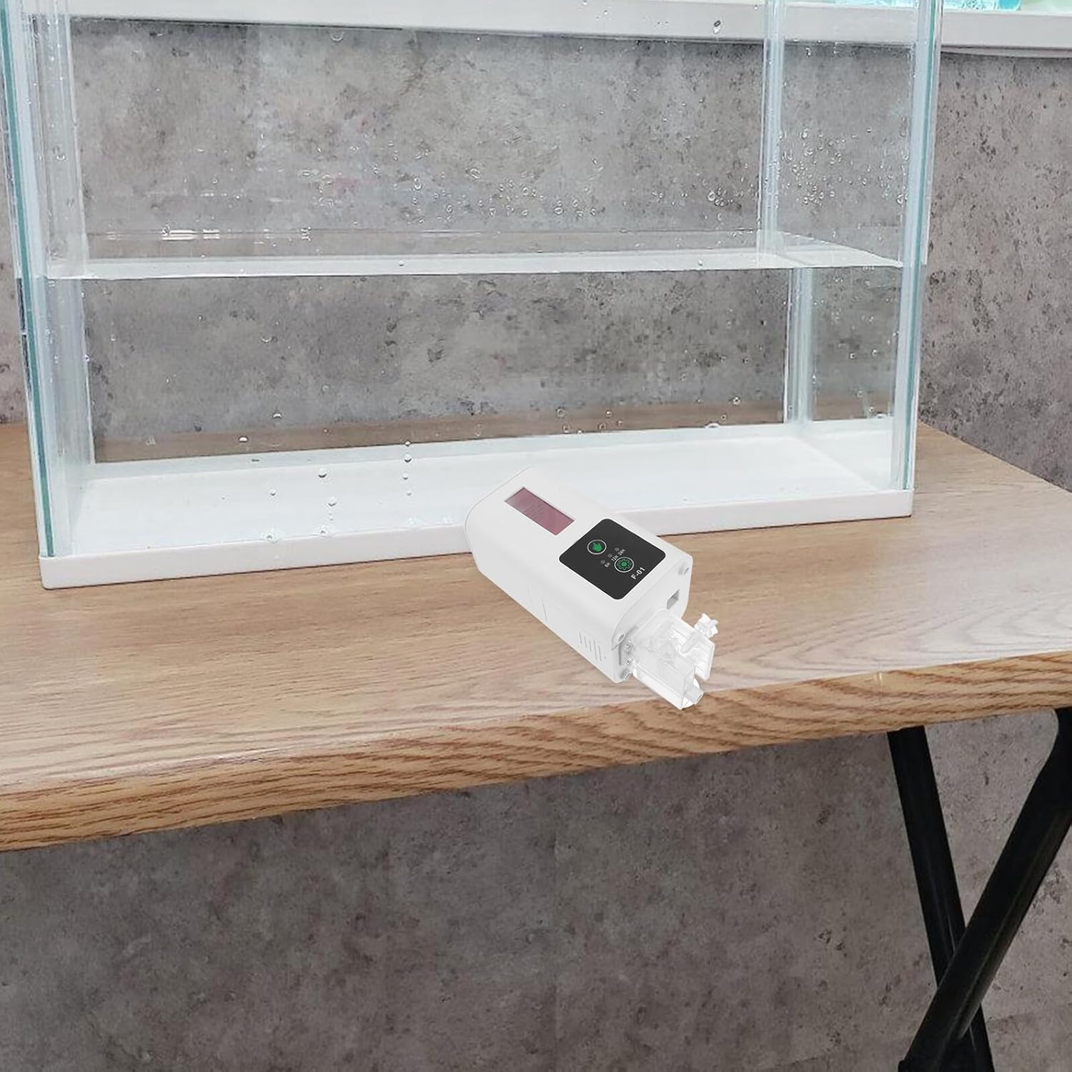 Automatic Fish Feeder for Aquarium and Turtle Electric Feeding Timer Dispenser Portable Fish Tank Feeding Supply for Vacation and Daily Use