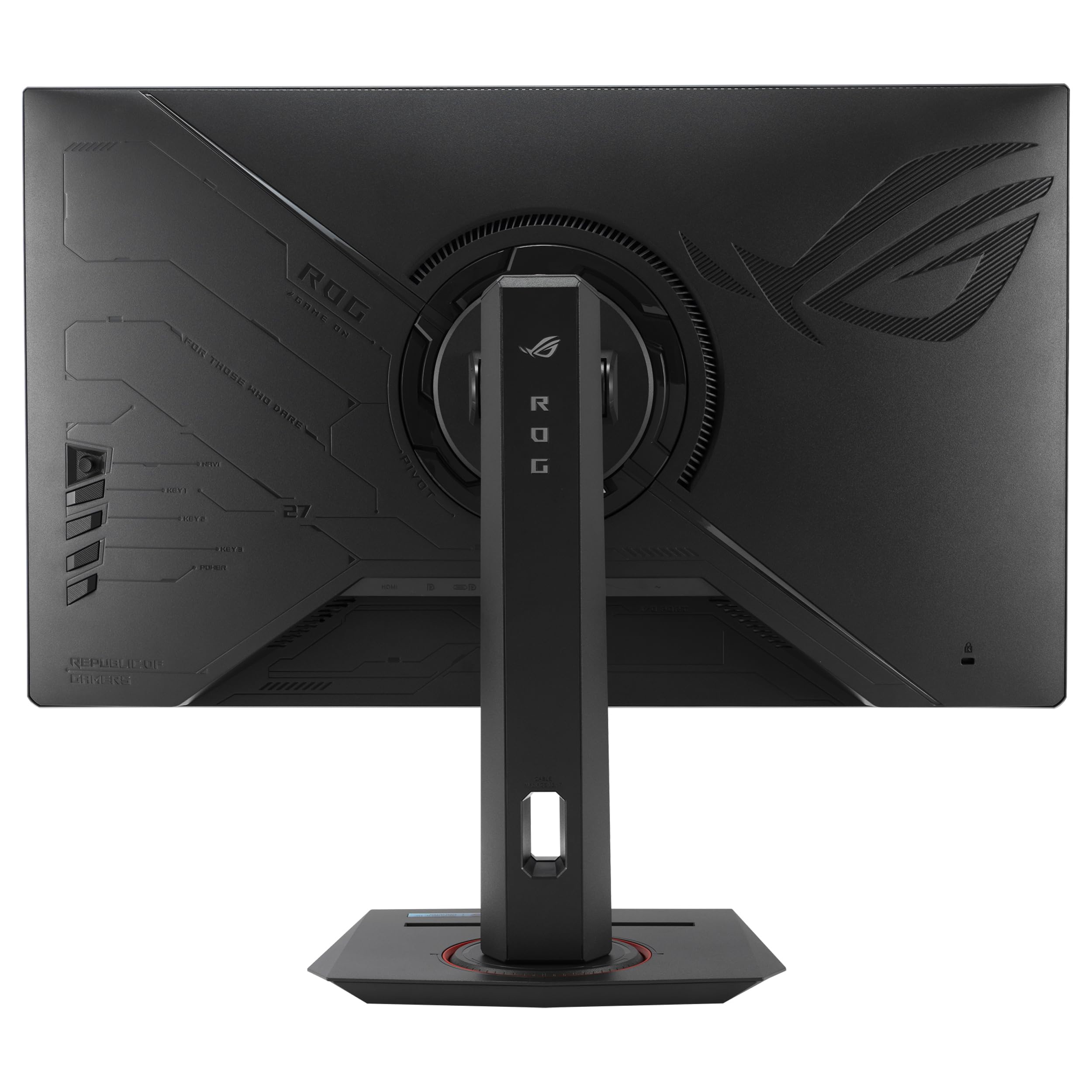 ASUS ROG Strix XG279CNS Monitor Gaming de 27" Full HD (1920x1080), IPS, 380Hz (overclock), 0.3 ms, Extreme Low Motion Blur Sync, USB Tipo-C, DisplayHDR 400, Rosca para trípode, DisplayWidget Center