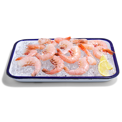 Product image of Shell-On Pink Shrimp, 21/25 ct