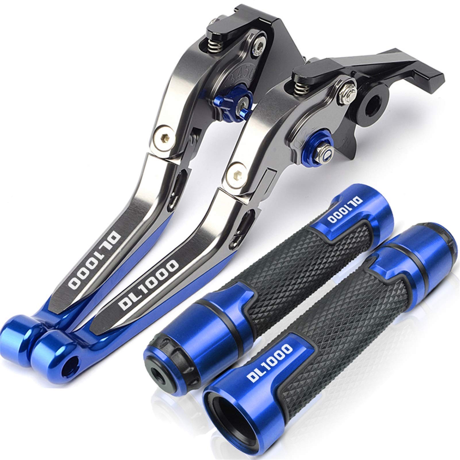Voor SUZUKI DL 1000 VSTROOM DL1000 V-STROM 2002-2018 2017 2016 2015 Motorfiets Accessoires Handvat Grips Handbar Rem Clutch Hendel Motorfiets Rem Koppelingshendel (Kleur : QYGX888 6