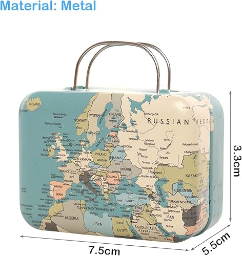 Miniatura 4 de Miunana 29pcs Muñeca Ropa de Viaje y Accesorios Maleta Maleta Azul 2 Ropa de Niña 1 Niño Muñeca Ropa 8 Accesorios Vida 12 Accesorios de Lavado