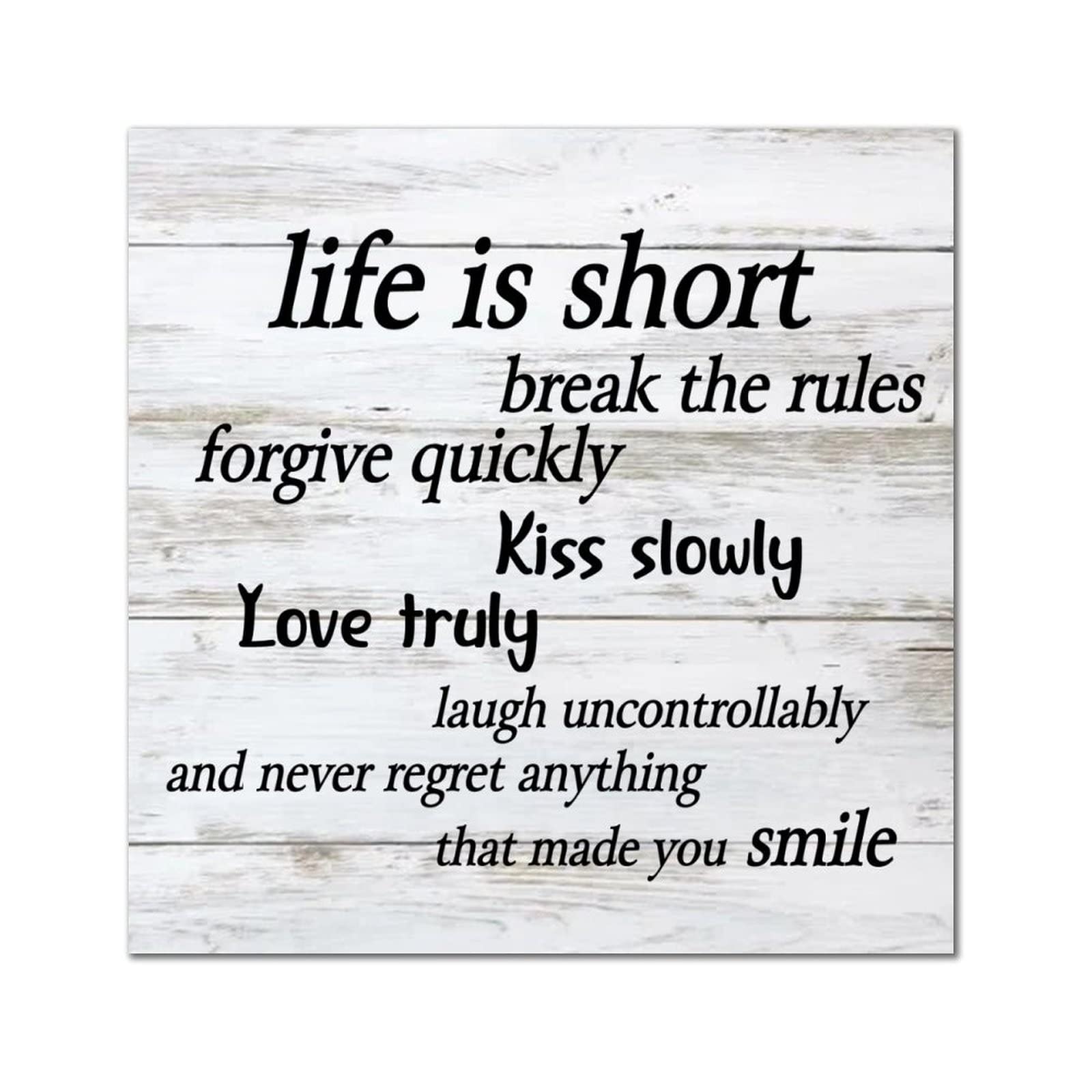 Plaque murale en bois habiller un mur vide cadre message