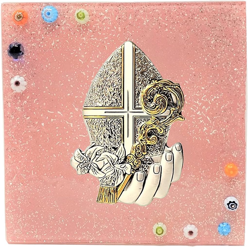 Orologio Da Tavolo Cuore In Vetro Di Murano - Meccanismo Silenzioso, Bomboniera Elegante - Foto 9