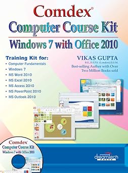 Comdex Computer Course Kit Windows 7 with Office 2010