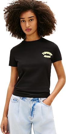 Tommy Hilfiger TJW REG TJ BUBBLE SS TEE EXT T-shirt Kadın
