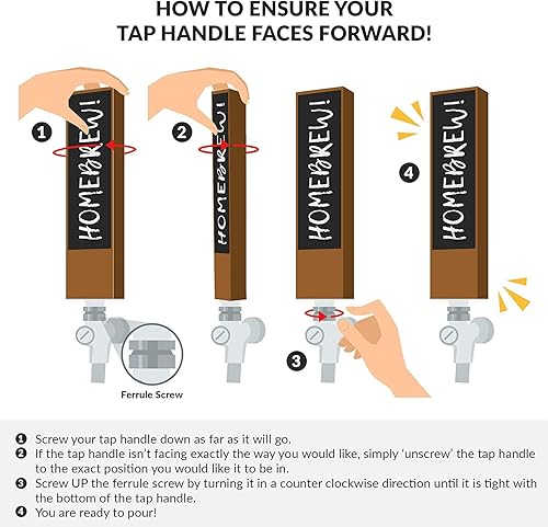 Miniatura 3 de Juego de 2 pizarras de madera con mango de barril de madera, grabado con láser de alta calidad con logotipo de piñones, mango de doble toque para