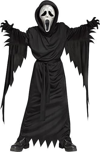 Miniatura 2 de Disfraz de fantasma sangrando para niños L Negro