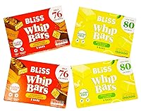 Vista 8 de Bliss Whip Bars - 2 paquetes de galletas caramelizadas y limón x2 con desafío de alimentación saludable Kitchenfella