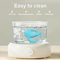 Vista 8 de Best Baby Toy for 4Months Baby, Baby Teething Toys for 3-6 6-12 Months, Teething Relief Toys, Food Grade Silicone Montessori Baby Teether Toy for